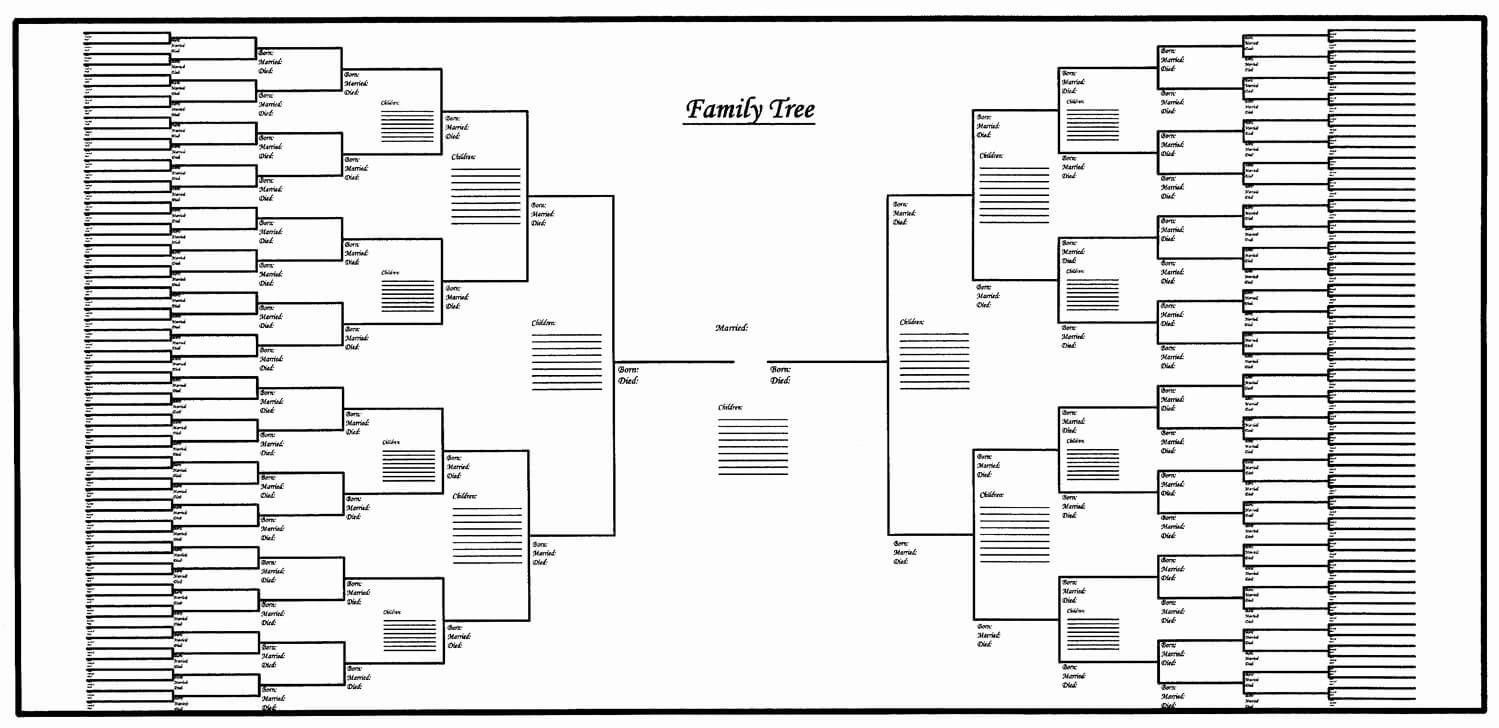 Blank Family Tree Charts To Print – Colona.rsd7 In Fill In The Blank Family Tree Template
