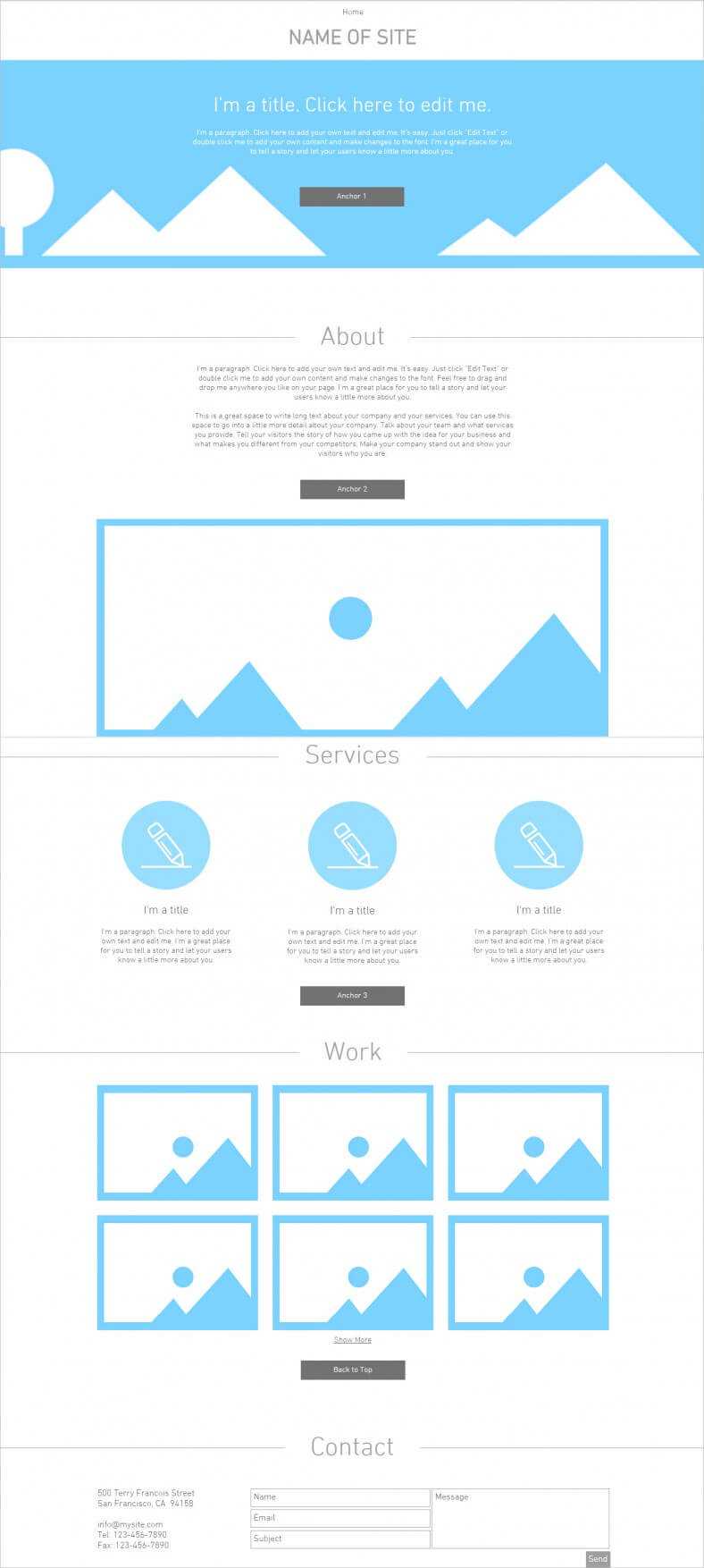 Blank Html5 Website Templates & Themes | Free & Premium With Regard To Html5 Blank Page Template