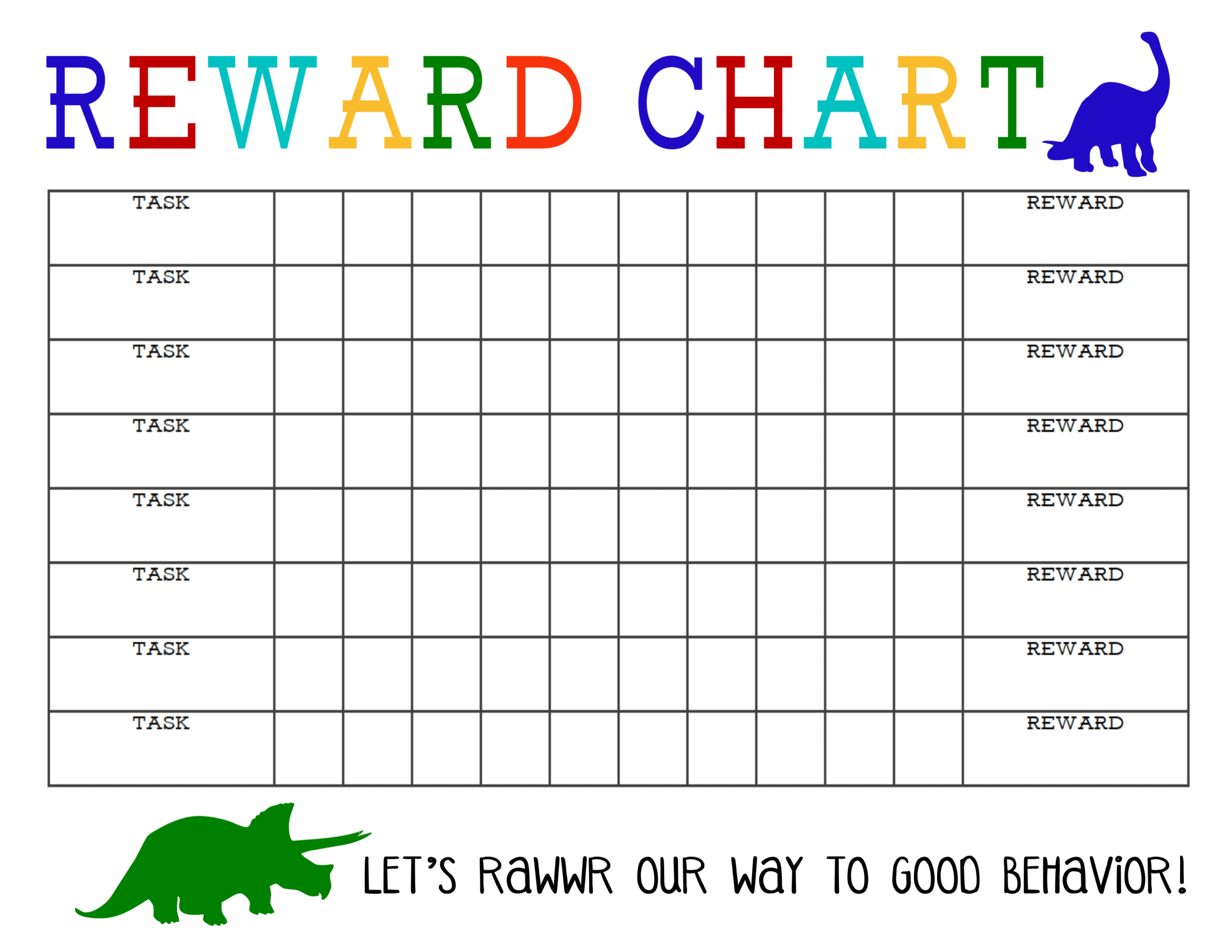 Sticker Chart Printable Template