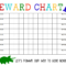 Blank Sticker Chart – Tunu.redmini.co Pertaining To Reward Chart Template Word