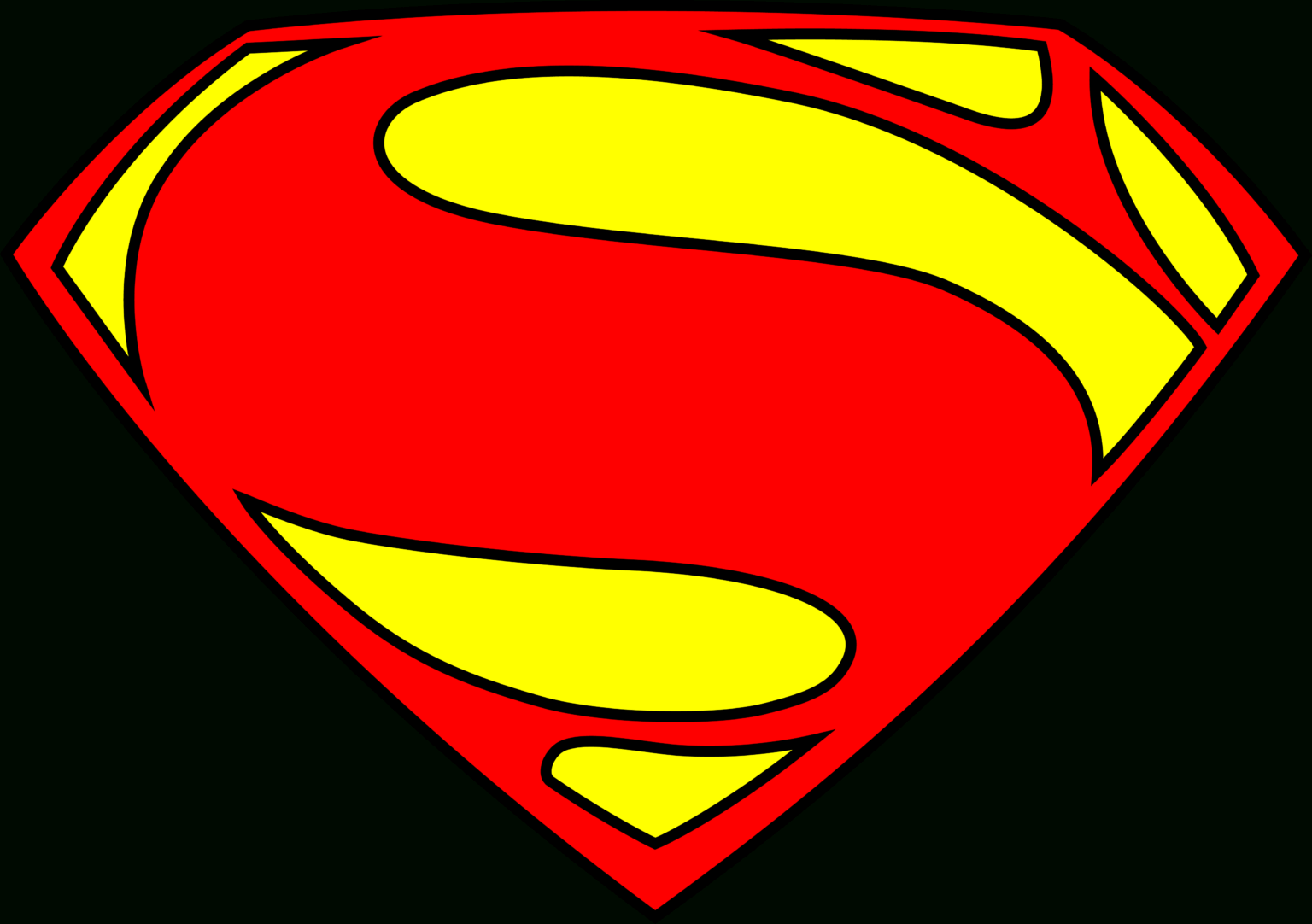 Blank Superman Logo Transparent & Png Clipart Free Download for Blank