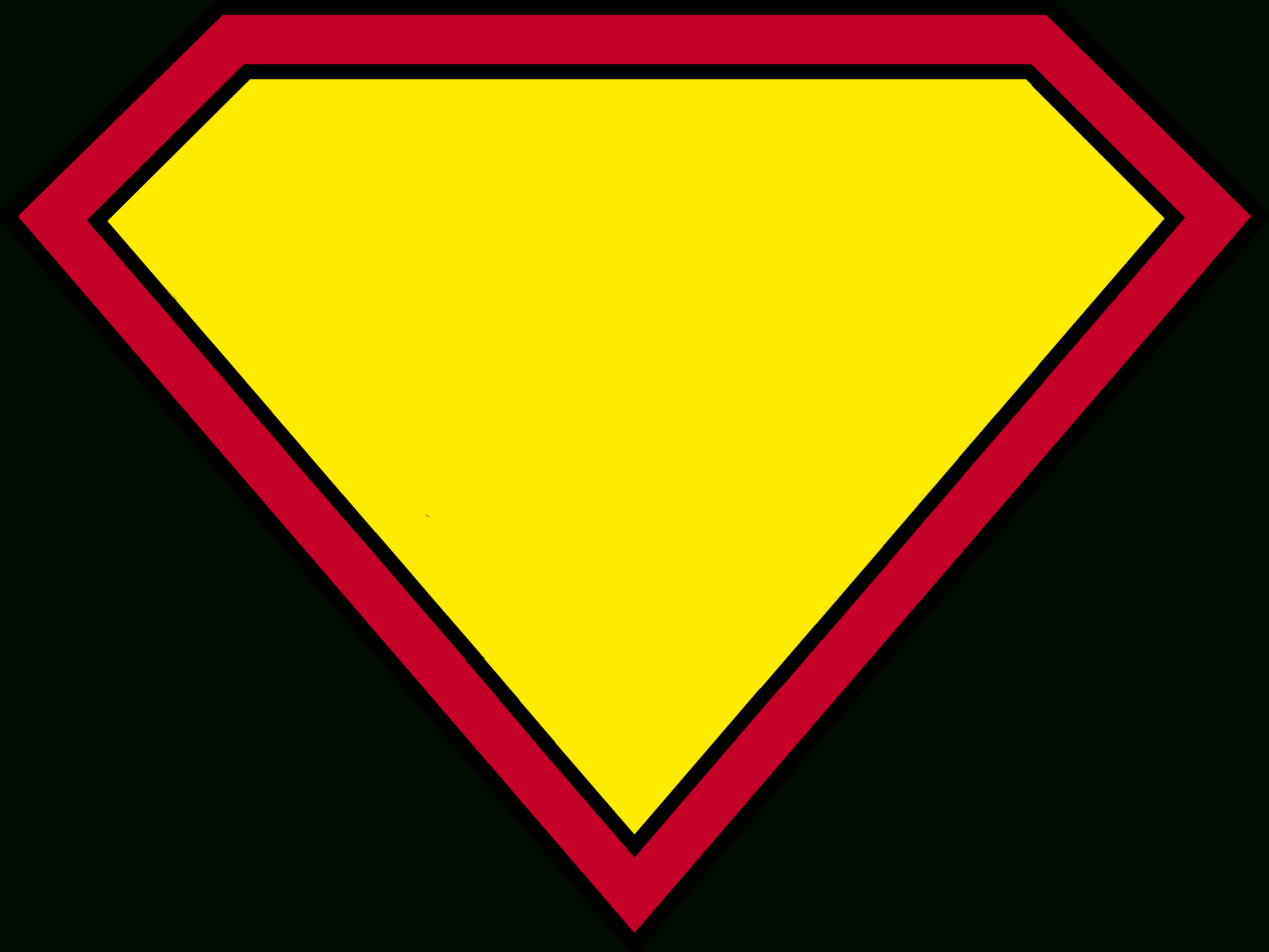 Blank Superman Logos Pertaining To Blank Superman Logo Template Best 