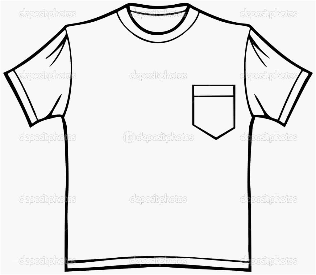Blank T Shirt Drawing | Free Download Best Blank T Shirt Inside Blank Tshirt Template Pdf