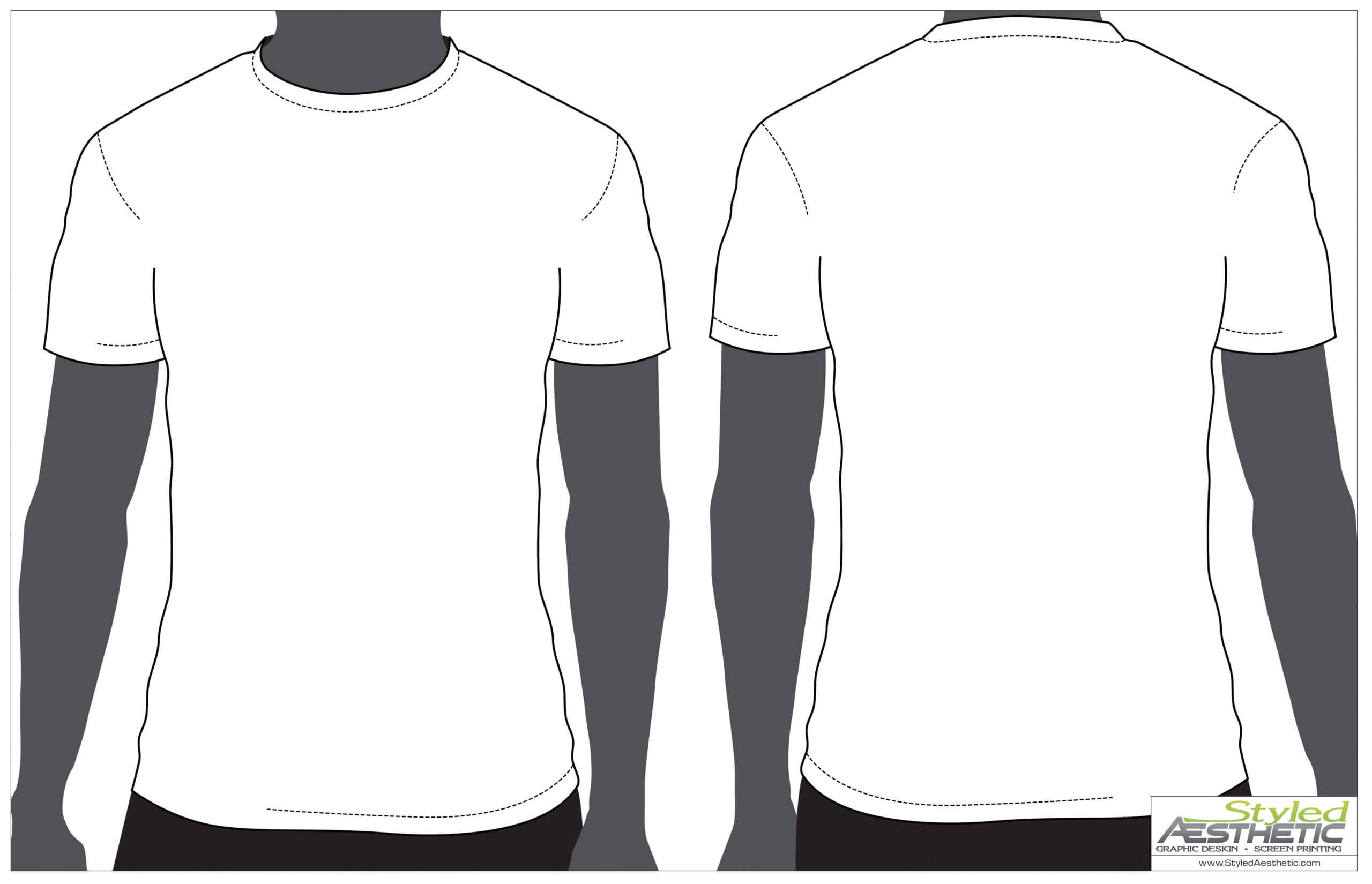 Blank T Shirt Outline | Free Download Best Blank T Shirt In Blank T Shirt Outline Template
