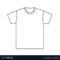 Blank T Shirt Template Within Blank Tee Shirt Template
