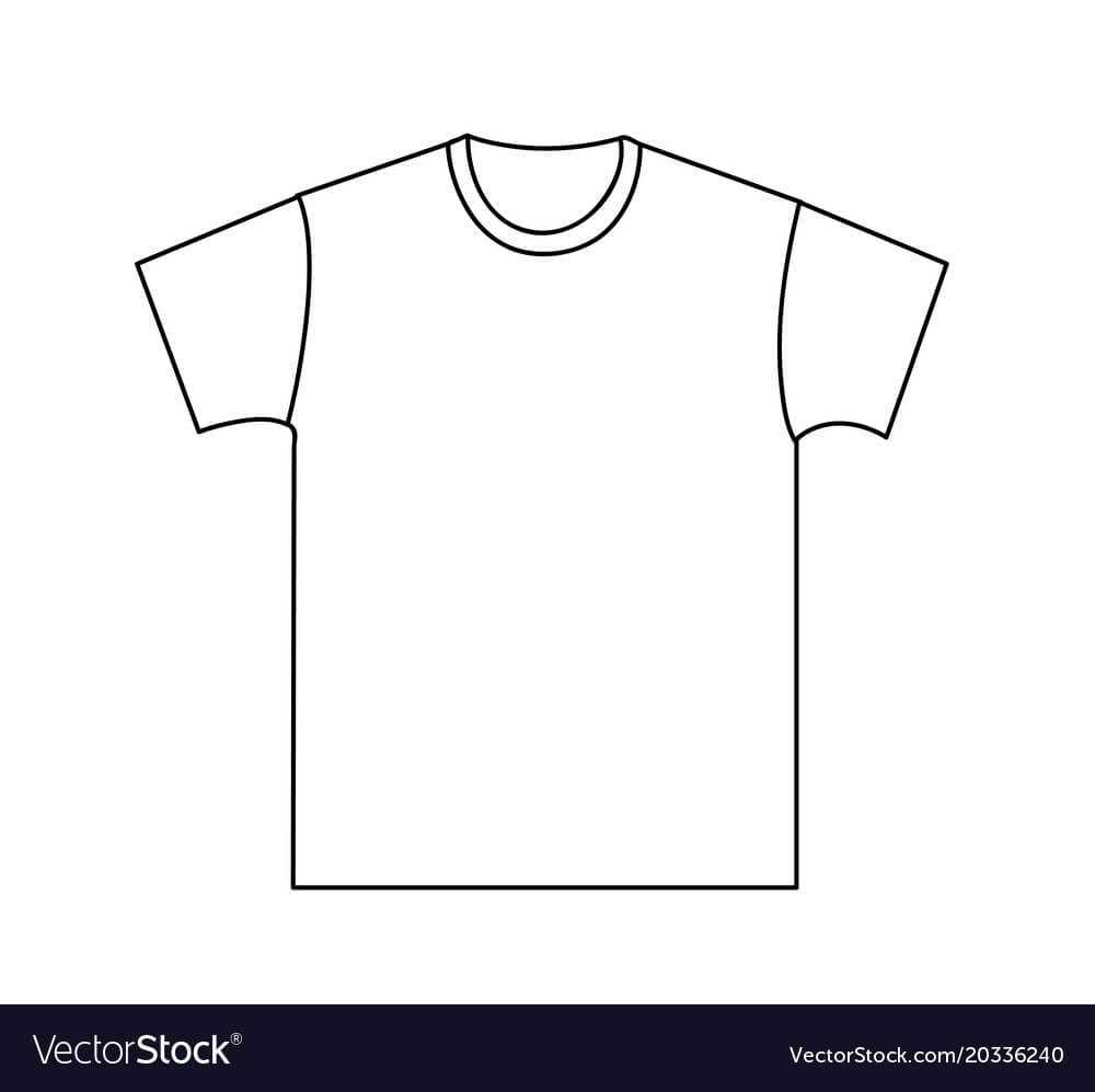 t shirt outline