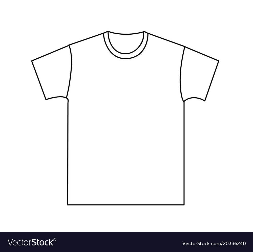 Blank T Shirt Template Within Blank Tshirt Template Pdf Best Sample Template