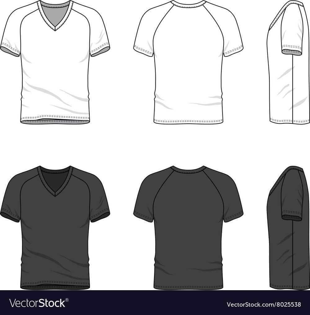 Blank V Neck T Shirt Inside Blank V Neck T Shirt Template