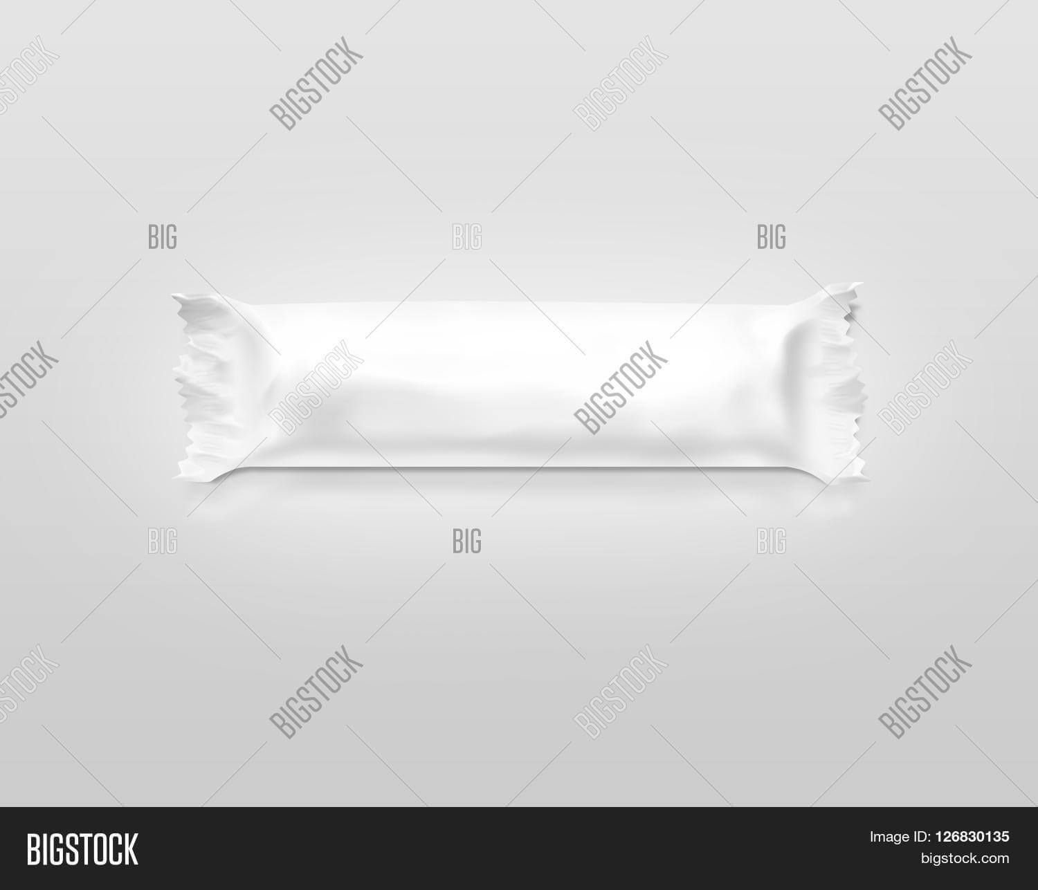 Blank White Candy Bar Image & Photo (Free Trial) | Bigstock In Blank Candy Bar Wrapper Template