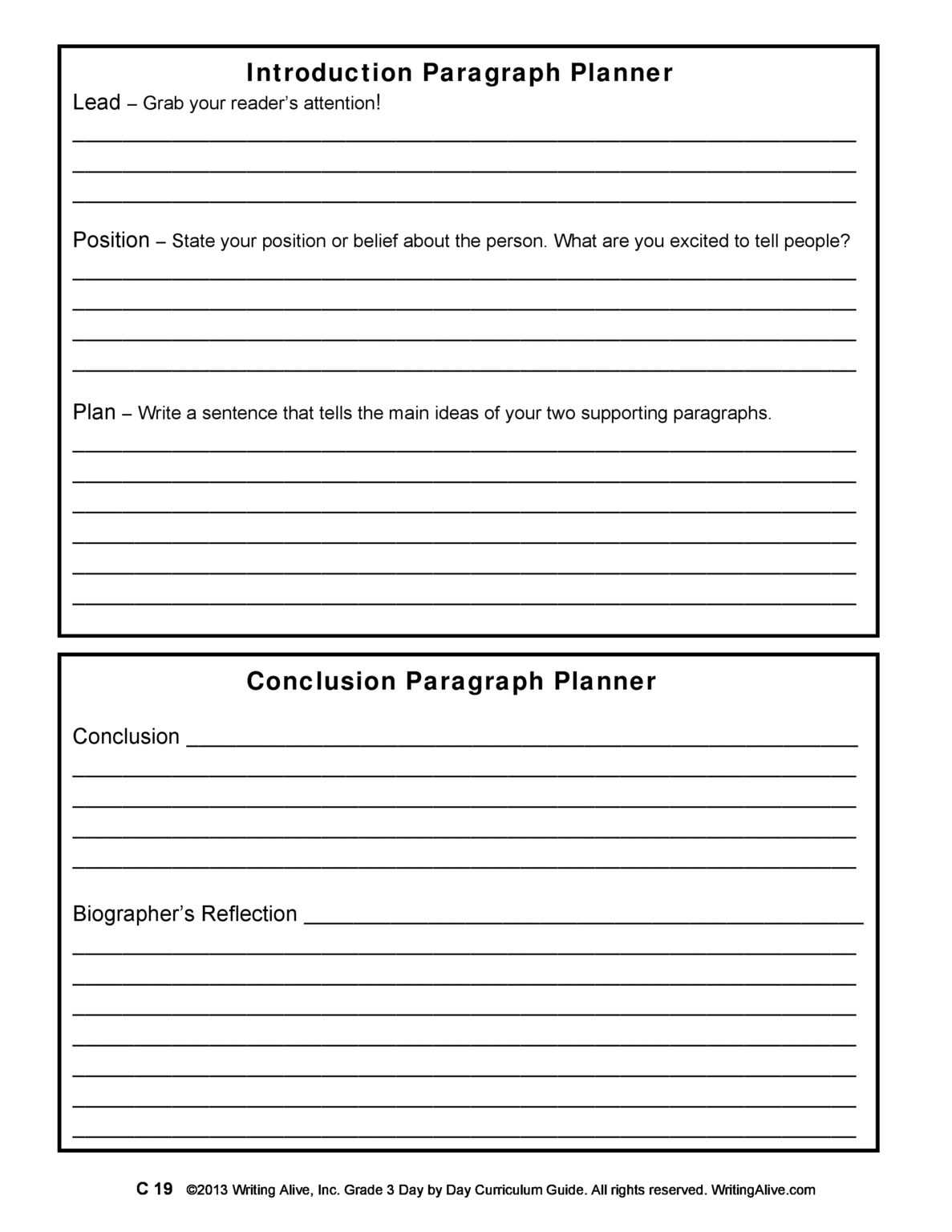 Biography book report template free picture