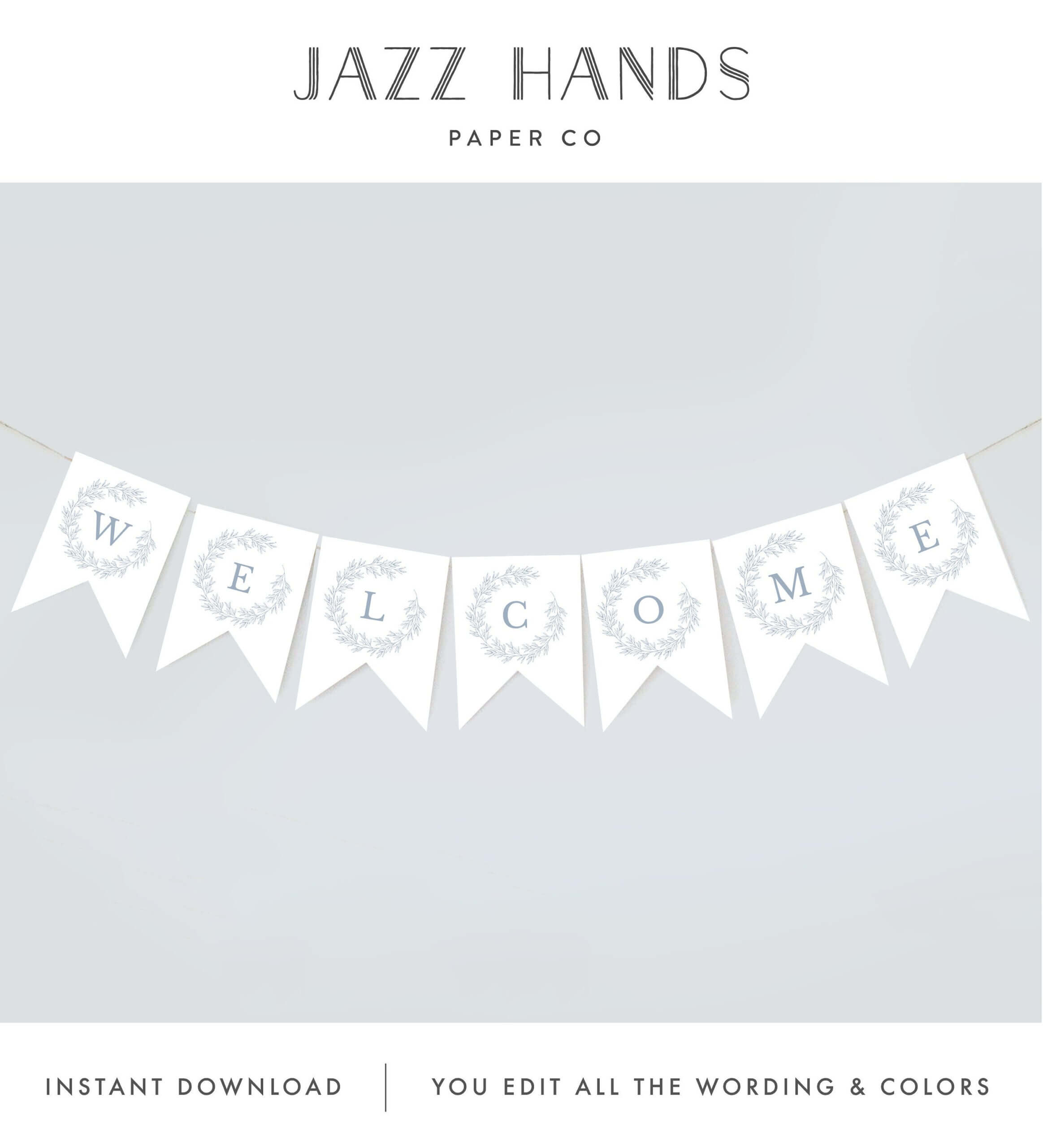 Boy Baby Shower Banner Template, Welcome Banner Shower Decor With Regard To Baby Shower Banner Template