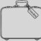 Briefcase Clipart Empty Suitcase, Briefcase Empty Suitcase regarding Blank Suitcase Template