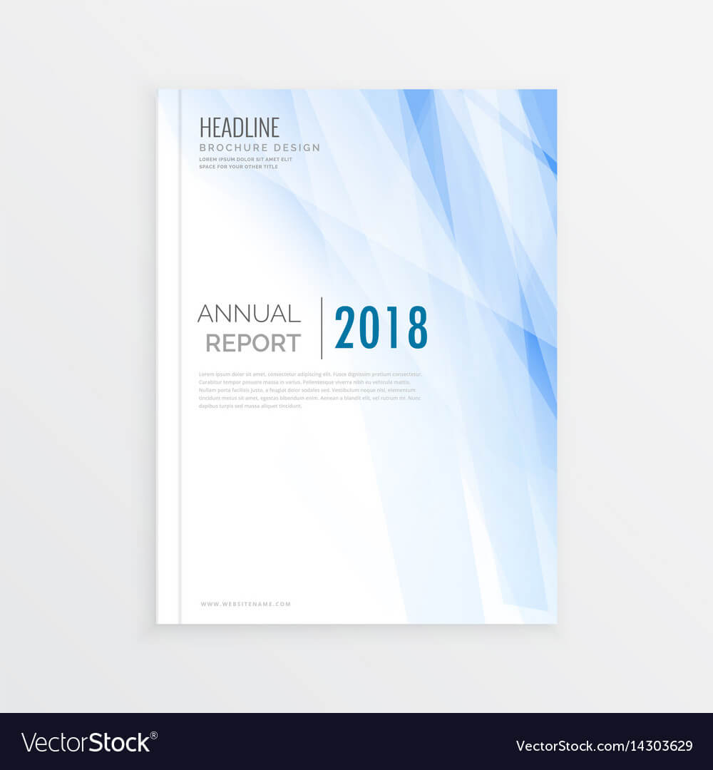 Brochure Design Template Annual Report Cover Within Cover Page For Annual Report Template