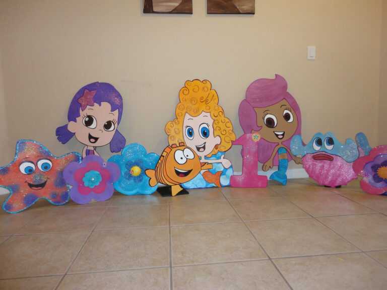 Bubble Guppies Birthday Banner Template