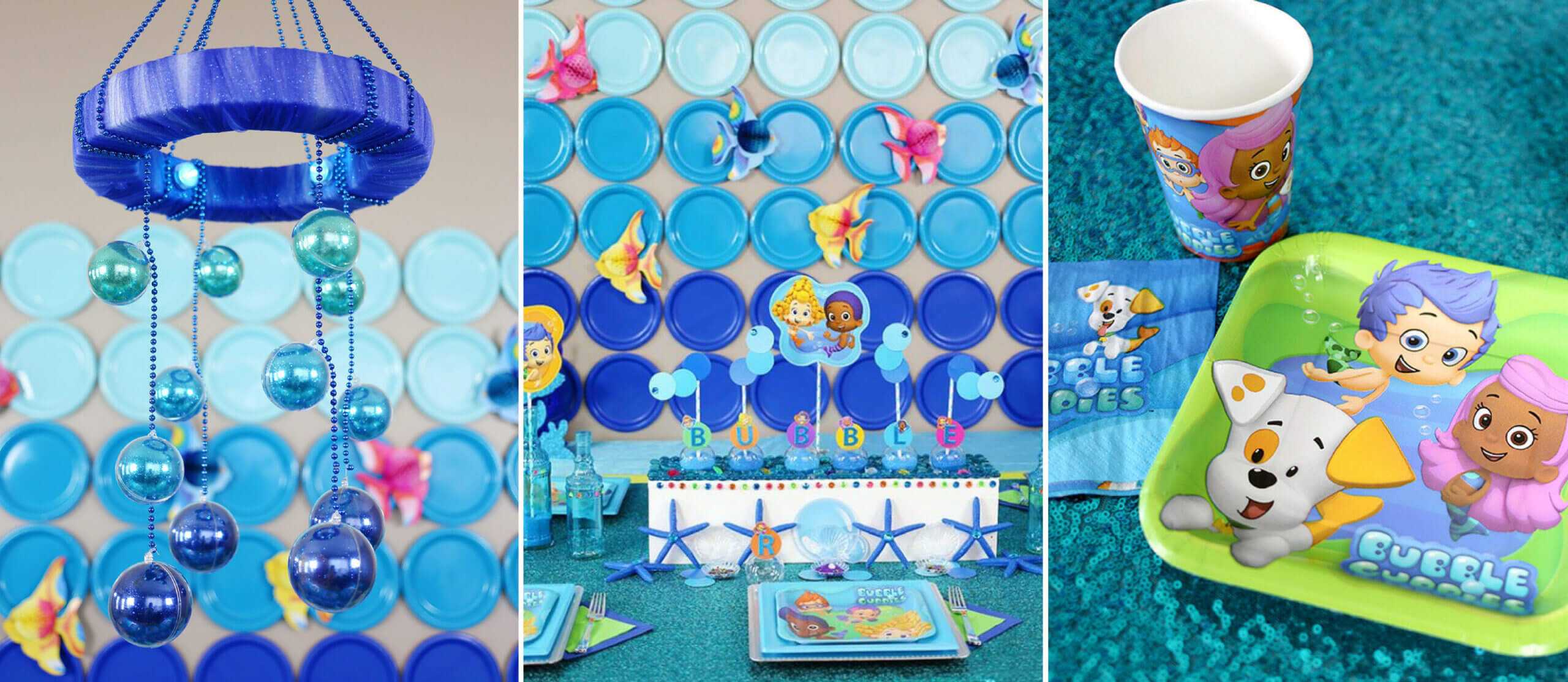 Bubble Guppies™ Diy Party Ideas | Fun365 Intended For Bubble Guppies Birthday Banner Template