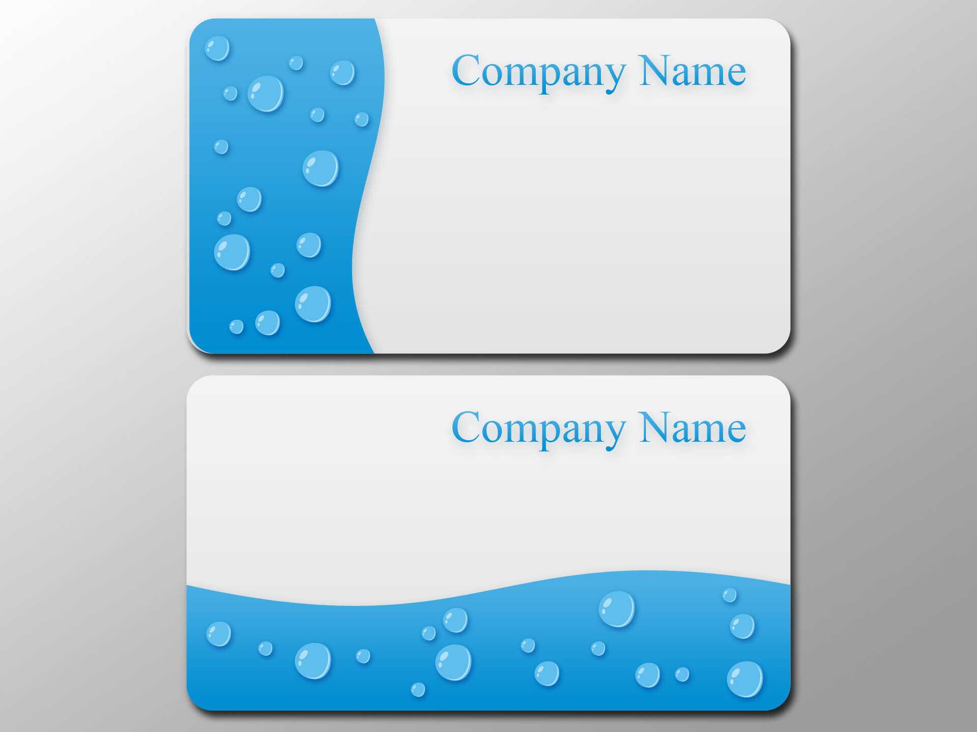 blank business card template photoshop free download