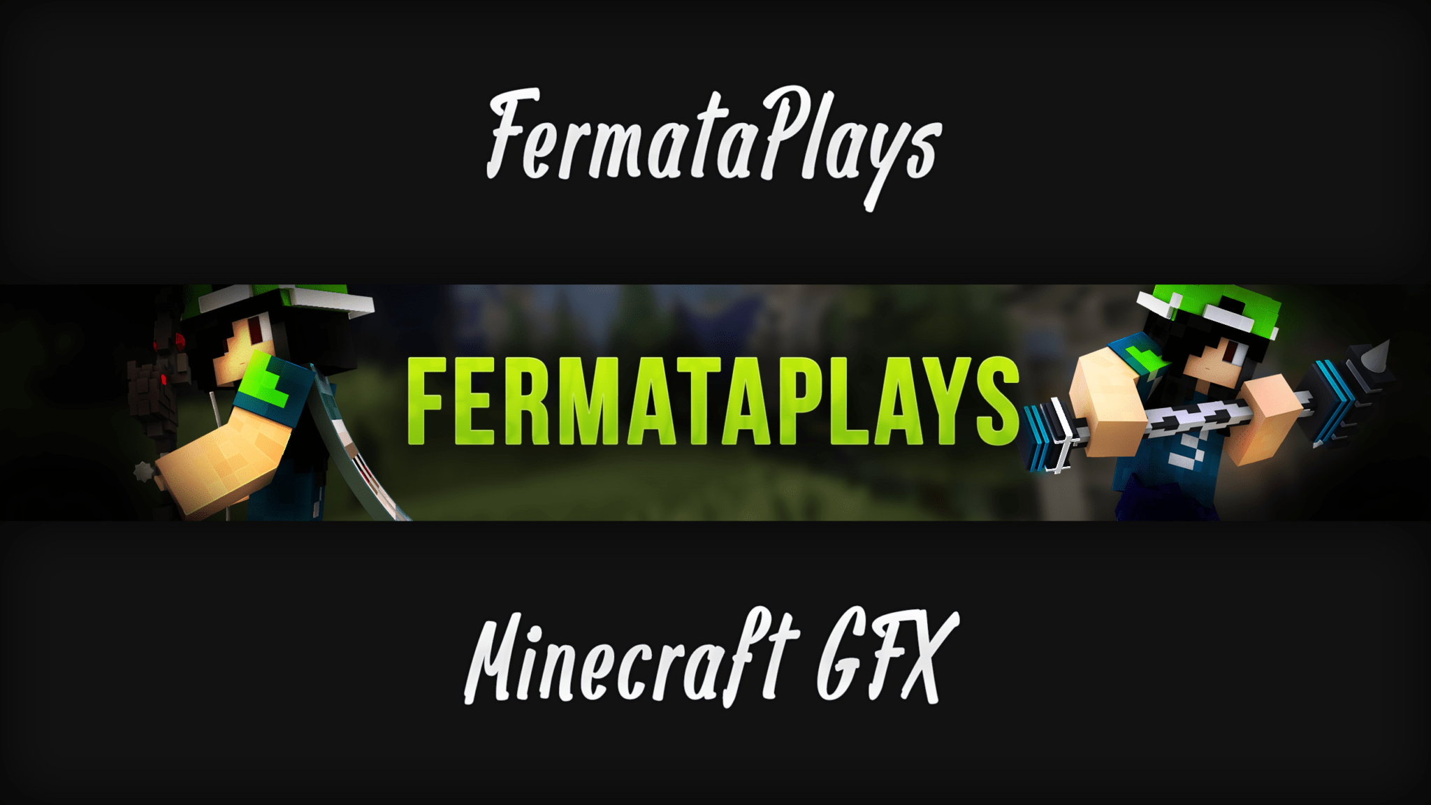 Minecraft Server Banner Template