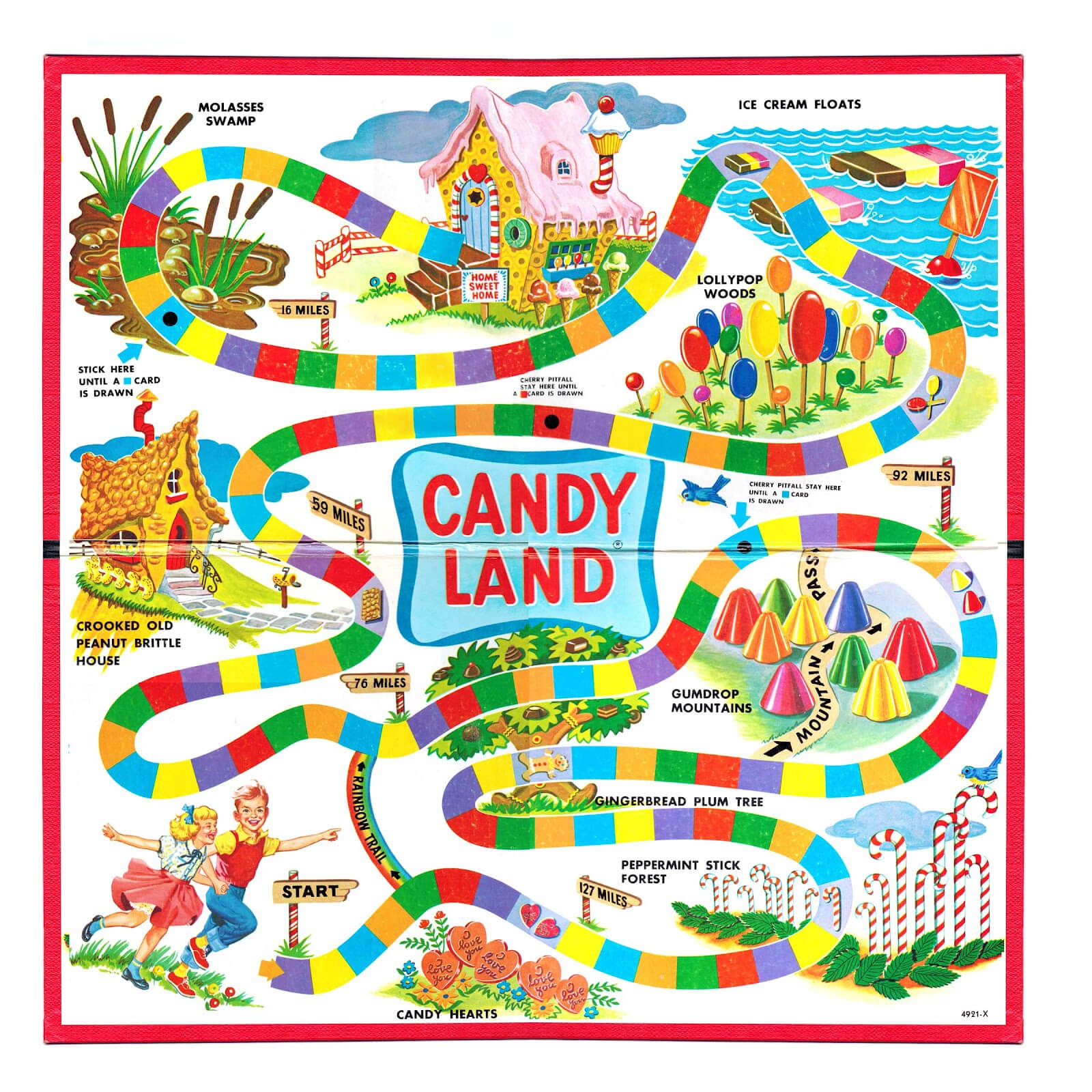 Candyland Board Template. Game Board Template Candyland In Blank Candyland Template