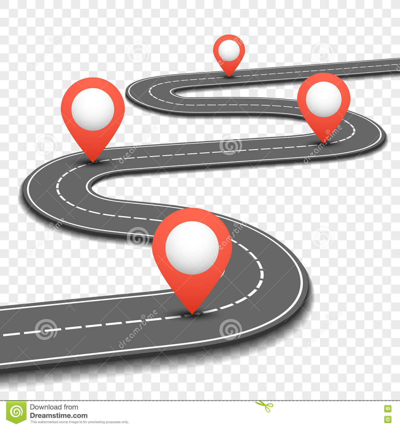 Car Road, Street, Highway Business Roadmap Infographics Intended For Blank Road Map Template