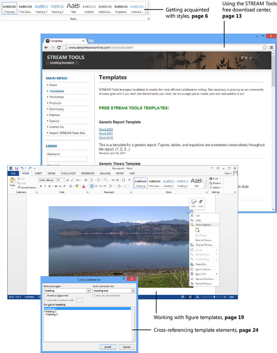 Chapter 1. Using Templates In Word 2013 – Creating Research Within Creating Word Templates 2013