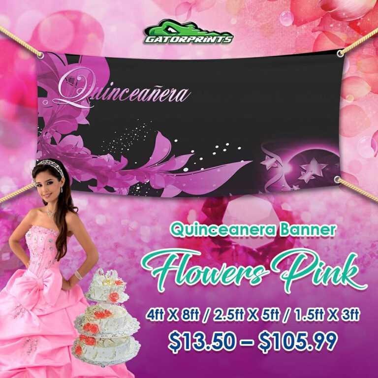 Check Out Our Quinceañera Banners - Gatorprints in Sweet 16 Banner ...