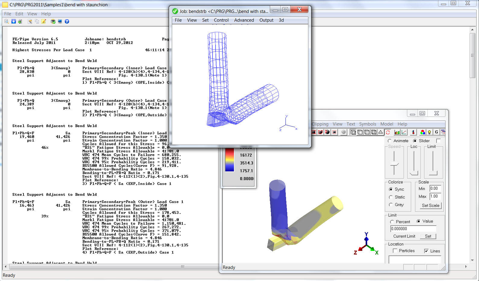 Chempute Software  Finite Element Analysis For Piping / Vessels Pertaining To Fea Report Template