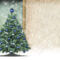 Christmas Card Template – Xmas Tree And Blank Space For Text Throughout Blank Christmas Card Templates Free