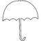 Closed Umbrella Outline Images Pictures – Becuo – Clip Art Inside Blank Umbrella Template