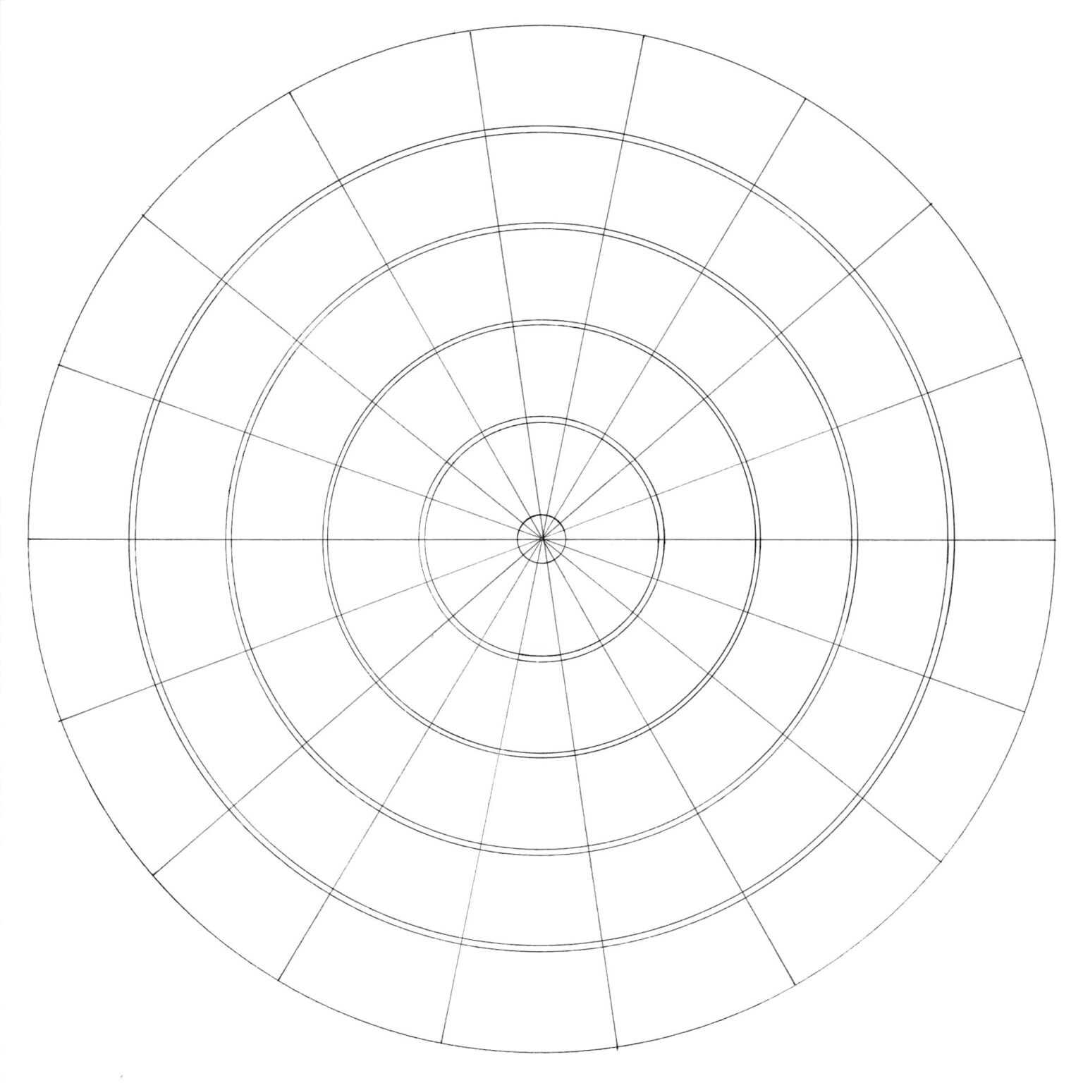 Free Printable Blank Color Wheel Template They Can Even Experiment With