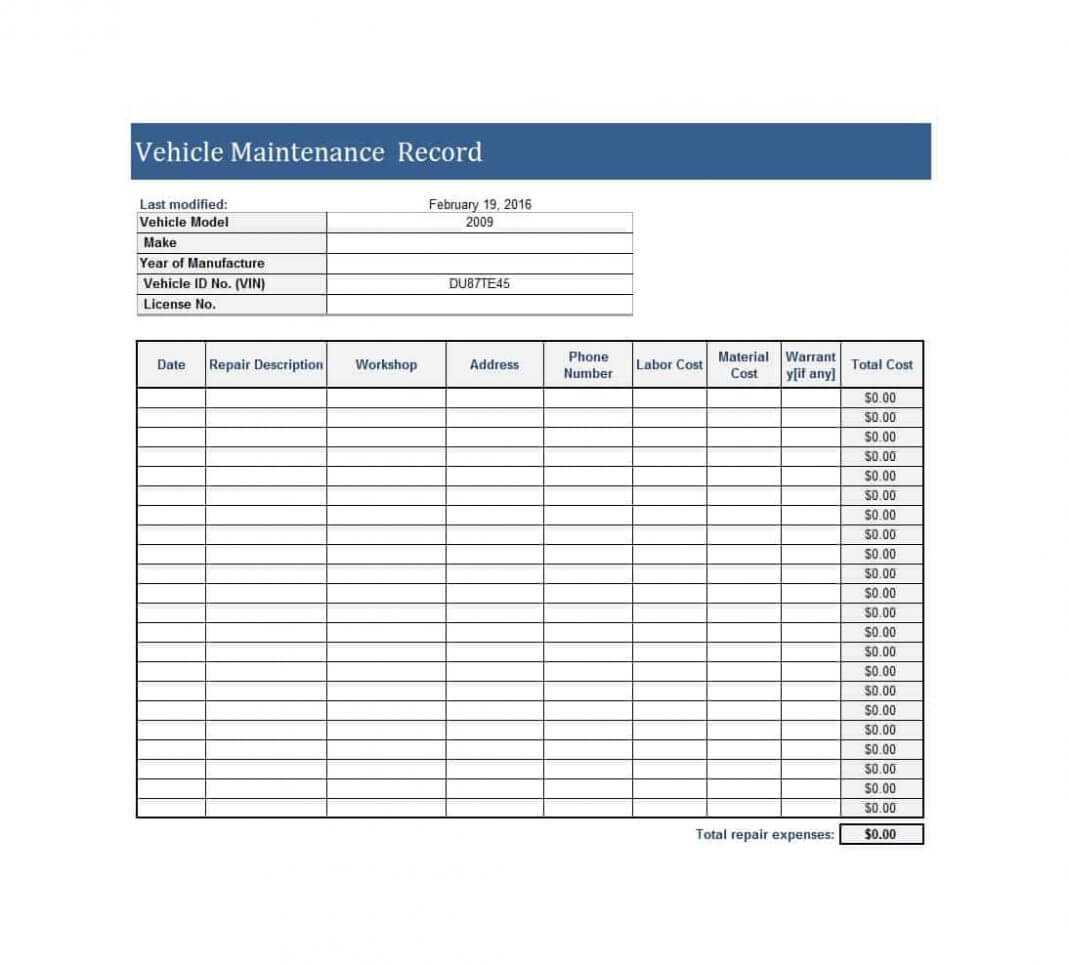 Computer Maintenance Report Form Template Service Format Regarding Computer Maintenance Report Template