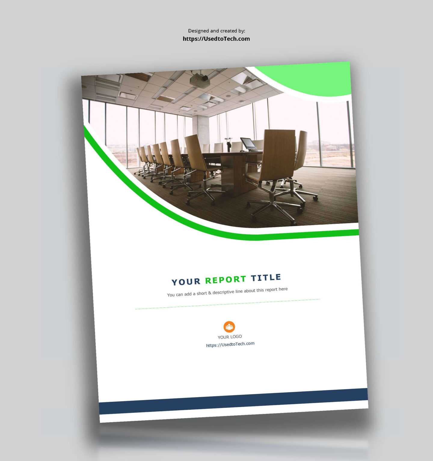 Corporate Report Design Template In Microsoft Word Used To Pertaining 