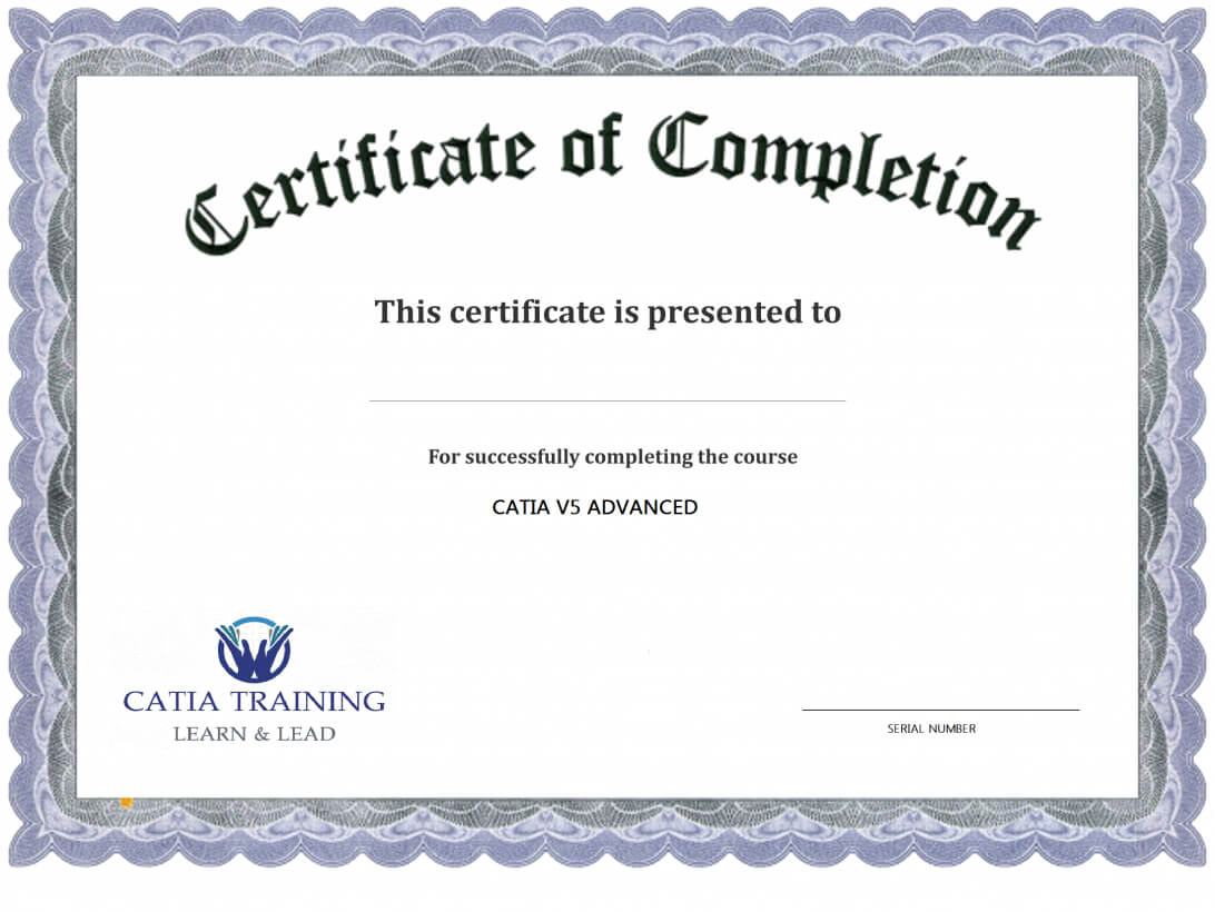 Course Certificate Template Free Training Sample Pdf With Professional Certificate Templates For Word
