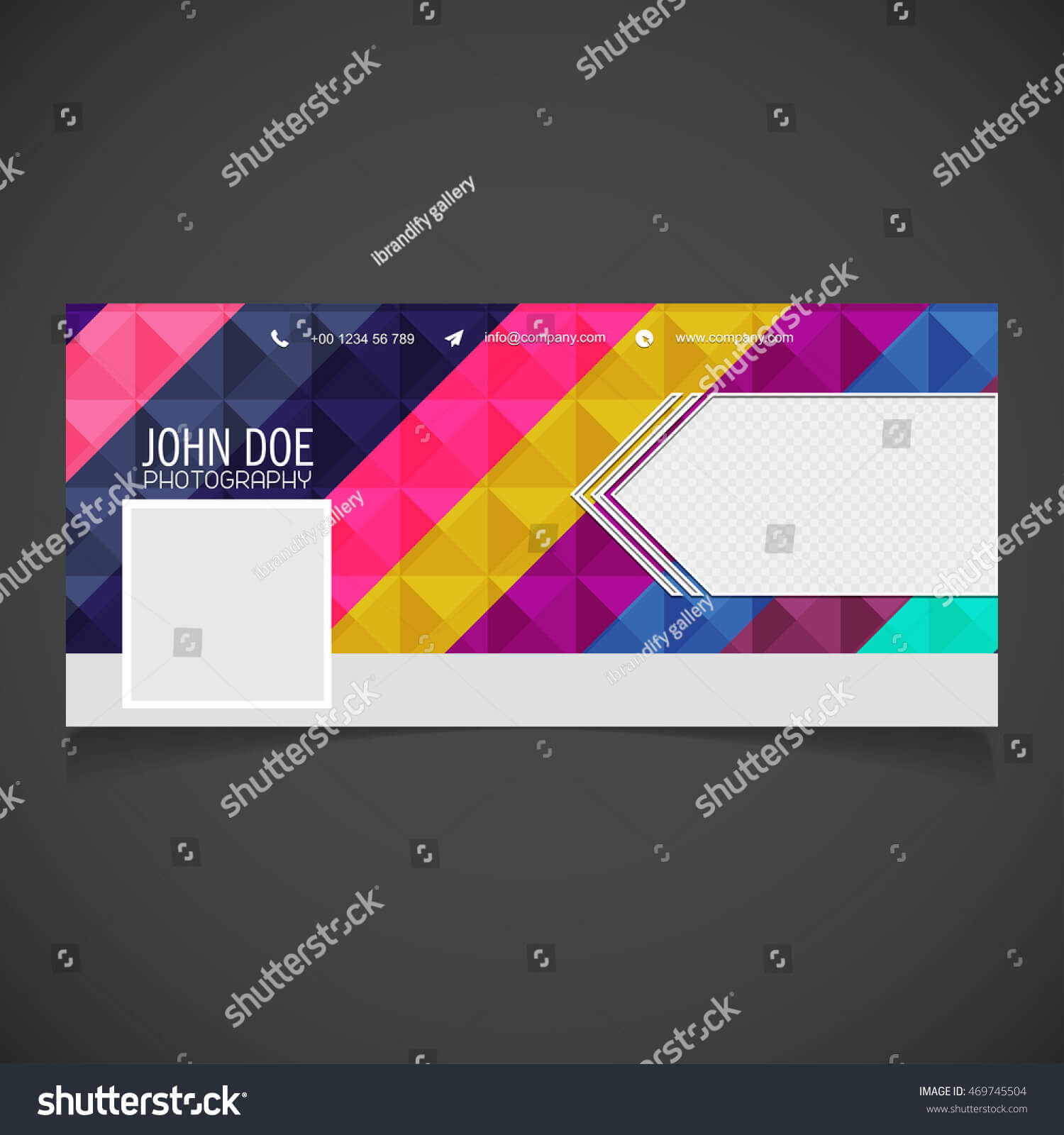 Creative Photography Banner Template Place Image In Photography Banner Template