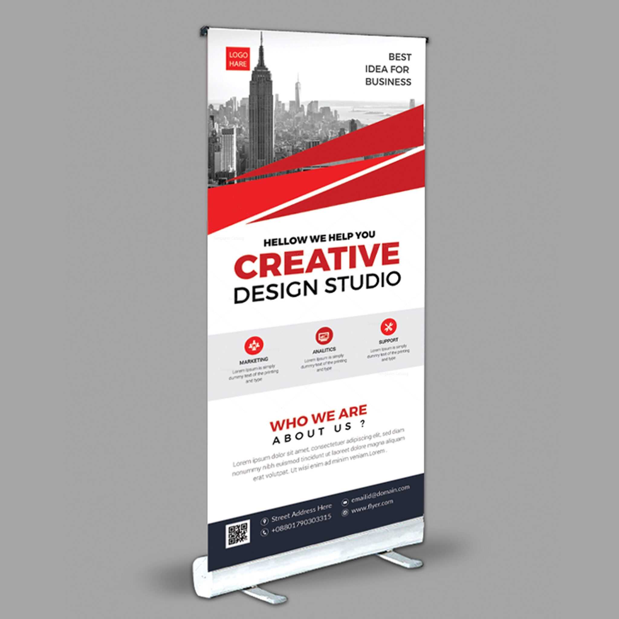 Pop Up Banner Design Template Best Sample Template