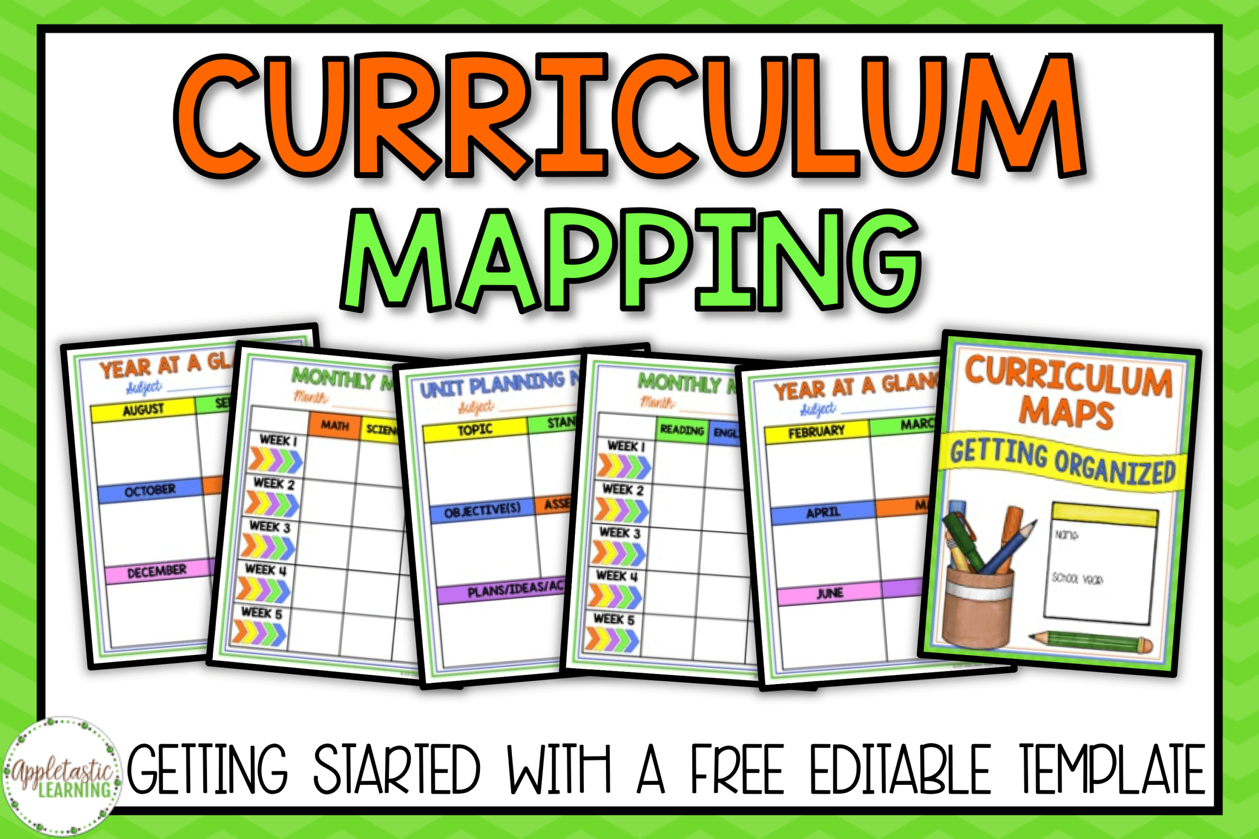 Curriculum Mapping – Grab A Free, Editable Template Now! Throughout Blank Curriculum Map Template