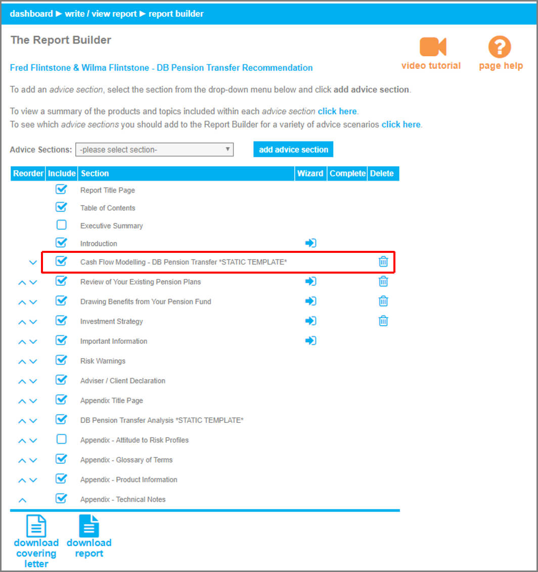 Db Report Builder • Genovo | Your Suitability Report Intended For Report Builder Templates