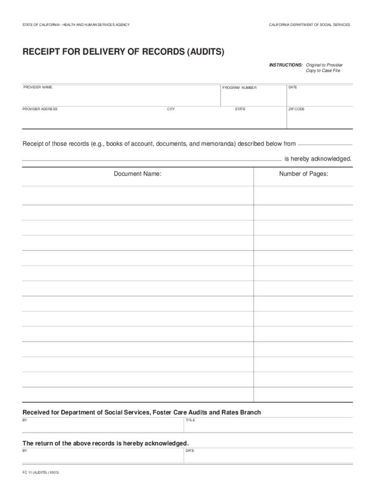 Delivery Receipt Form – 2 Free Templates In Pdf, Word, Excel With Proof Of Delivery Template Word