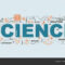 Design Concept Word Science Website Banner — Stock Vector Throughout Science Fair Banner Template