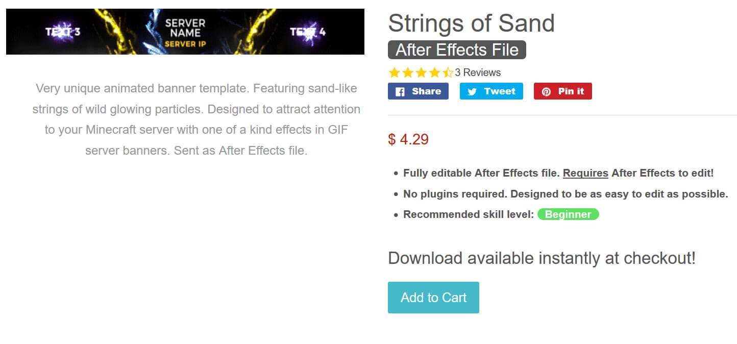 Designer Gfx – Strings Of Sand – [Hq] Minecraft Server Within Minecraft Server Banner Template