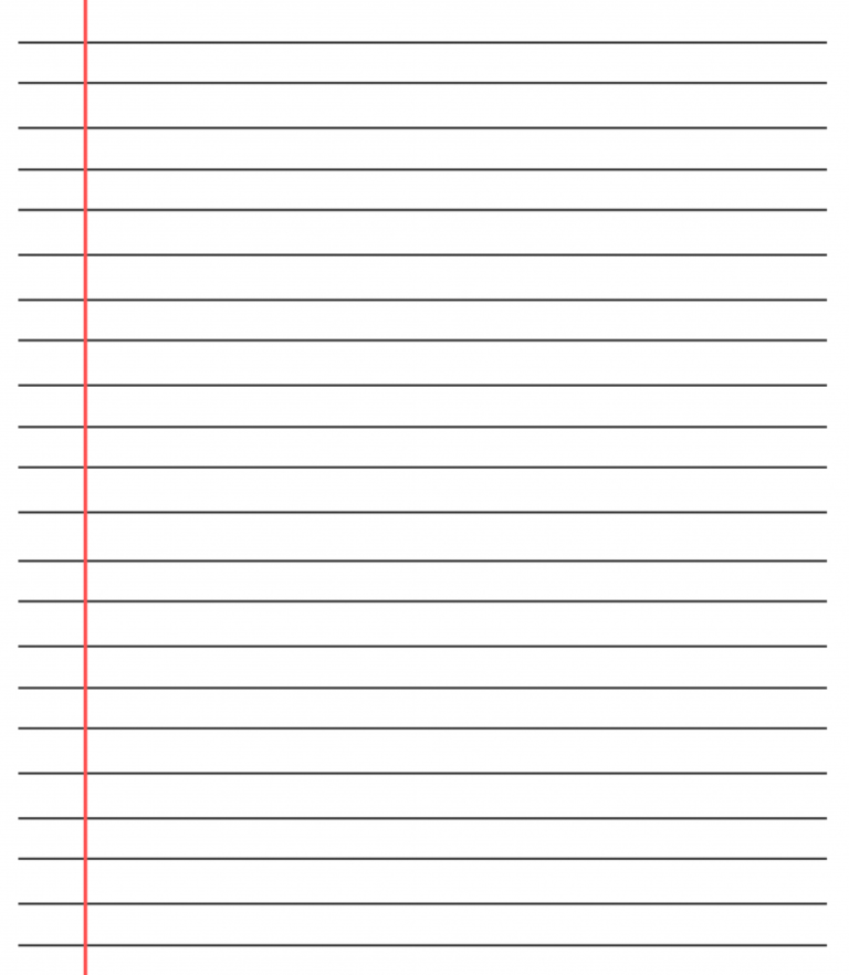 ️20+ Free Printable Blank Lined Paper Template In Pdf ️ Inside Ruled ...