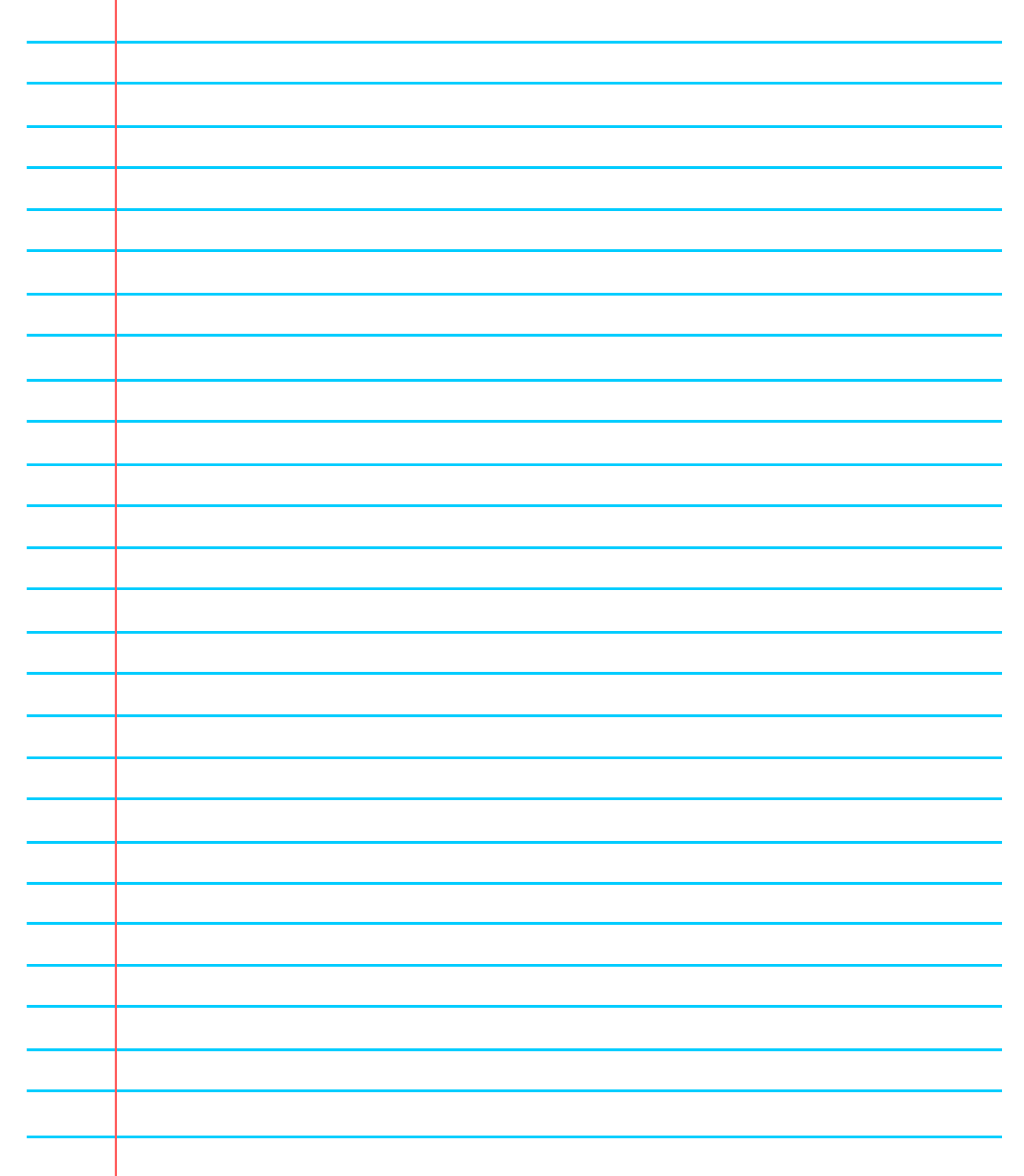 Lined Paper Template Word