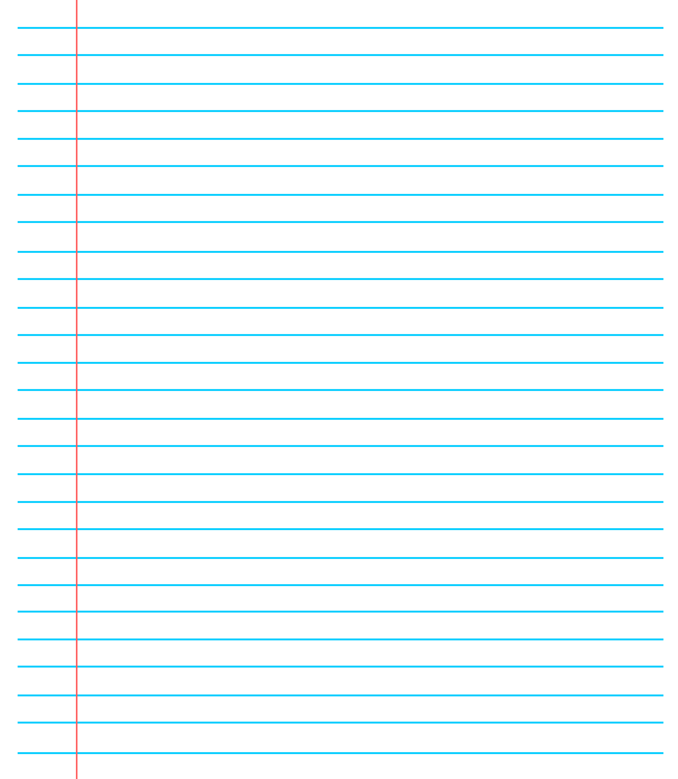  20 Free Printable Blank Lined Paper Template In Pdf Throughout 