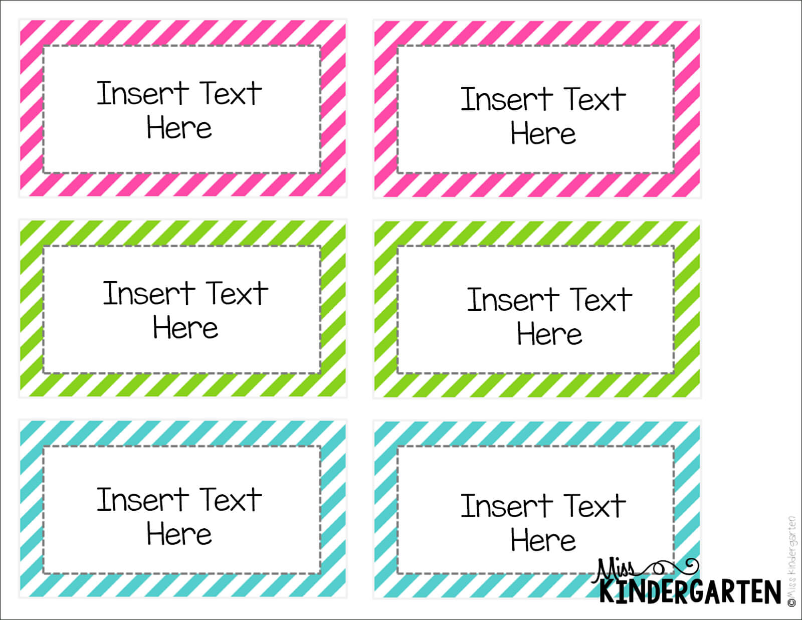 Editable Word Wall Templates! - Miss Kindergarten In Blank Word Wall Template Free