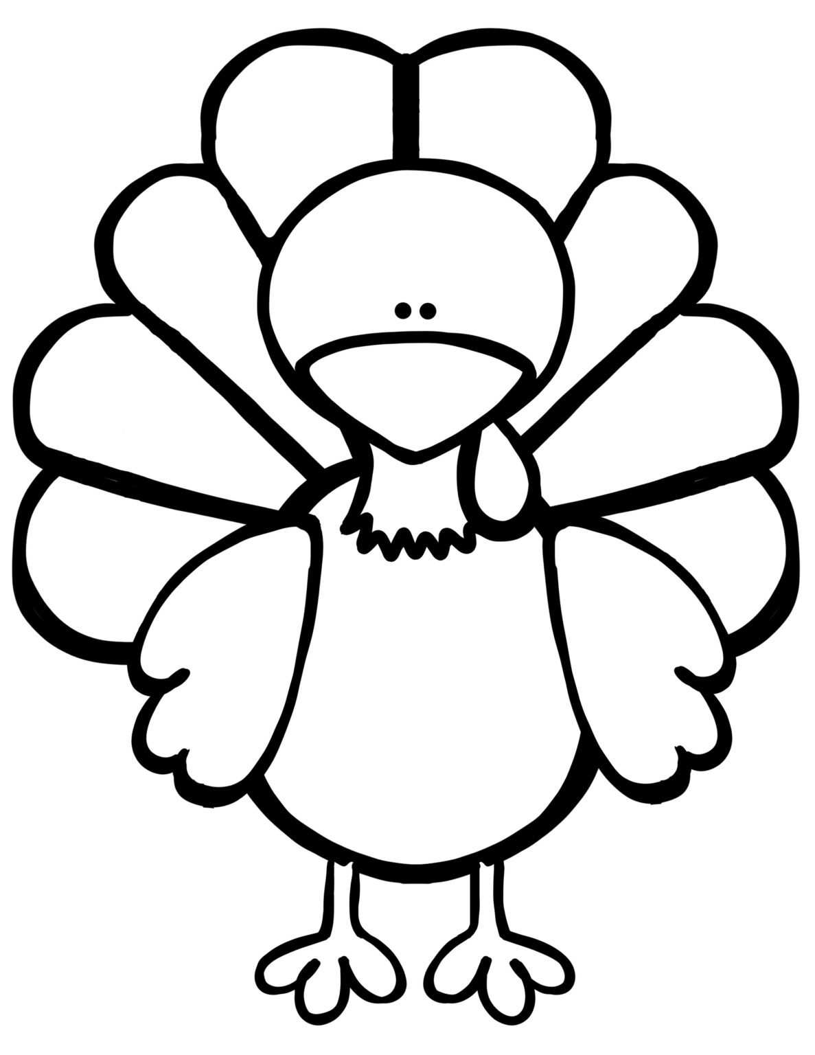 Disguise A Turkey Template Printable