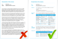 Examples - Information Mapping inside Information Mapping Word Template