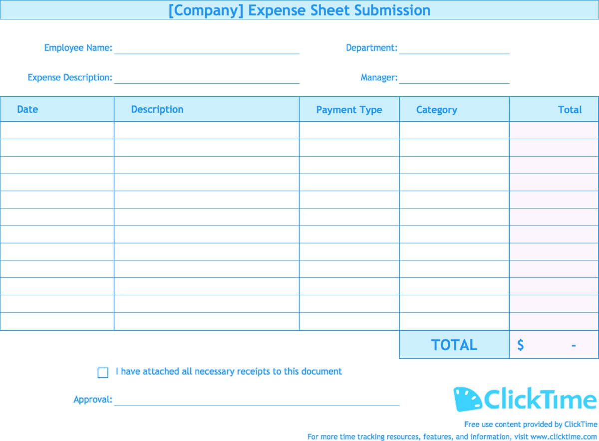 Expense Report Template Excel Free – Tunu.redmini.co In Monthly Expense Report Template Excel