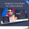 Facebook Cover Photo For Fashion Brands Free Psd With Regard To Facebook Banner Template Psd