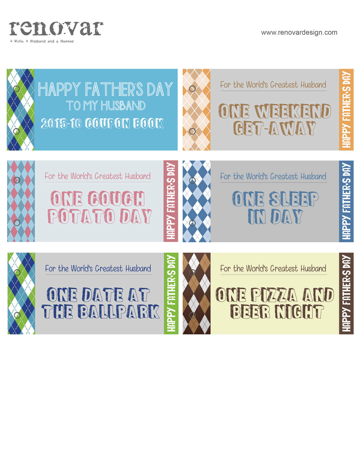 Fathers Day Coupon Book Templates : Beaver Coupons Within Coupon Book Template Word