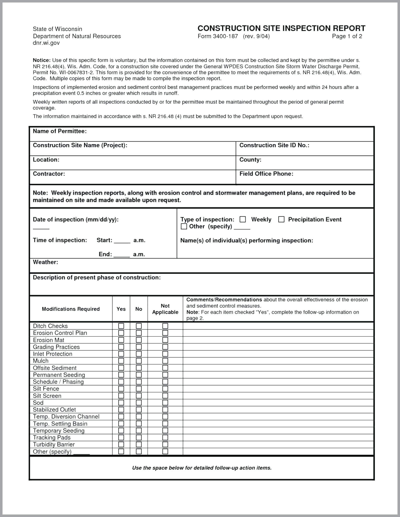 Fire Drill Evacuation Checklist Format Example Construction Throughout Fire Evacuation Drill Report Template