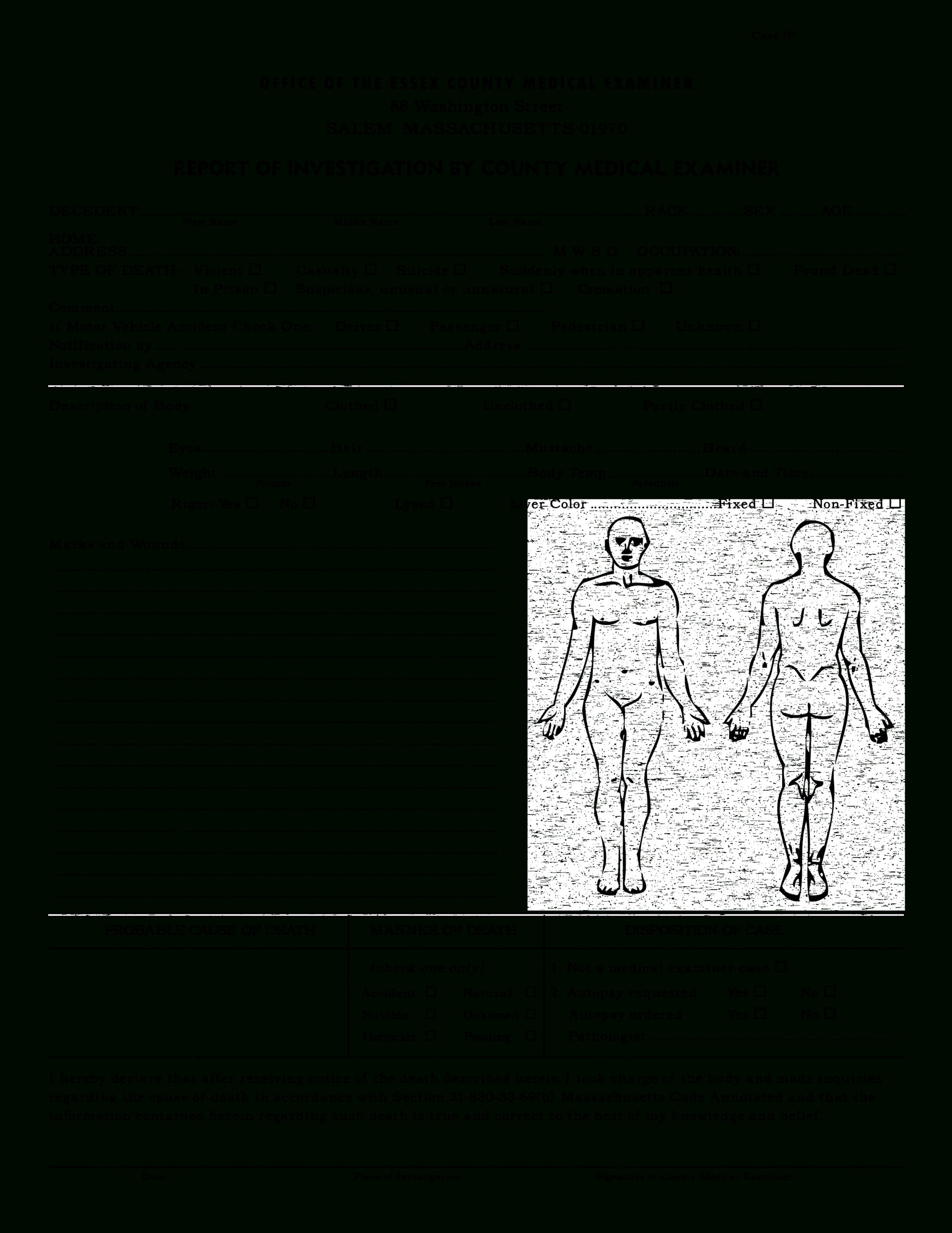 Forensic Drawing Kid, Picture #1086403 Forensic Drawing Pertaining To Autopsy Report Template